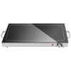 HOMCOM Food Warmer with Adjustable Temperature, Electric Warming Tray with Cool-Touch Handles for Parties, Buffets, Black