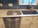 Afghan Hound Christmas PoinsettIas Dish Drying Mat Absorbent Dish Drying Mat Pad for Kitchen Counter Dish Drainer Mat for Countertop, 14 x 21"
