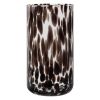 (2 pack) 20 fl oz Drinking Glass, Black