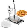 9.5 in Manual Pizza Dough Press Machine Pizza Pastry Sheeter Stainless Steel